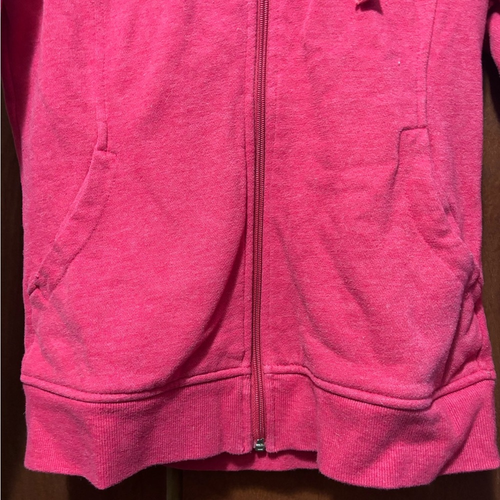 Women's TekGear Pink Zip-Up Hoodie - Picture 3 of 6